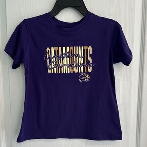 Girls Purple WCU Tee